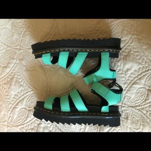 Dr.Martens Blaire Sandals, Peppermint Green